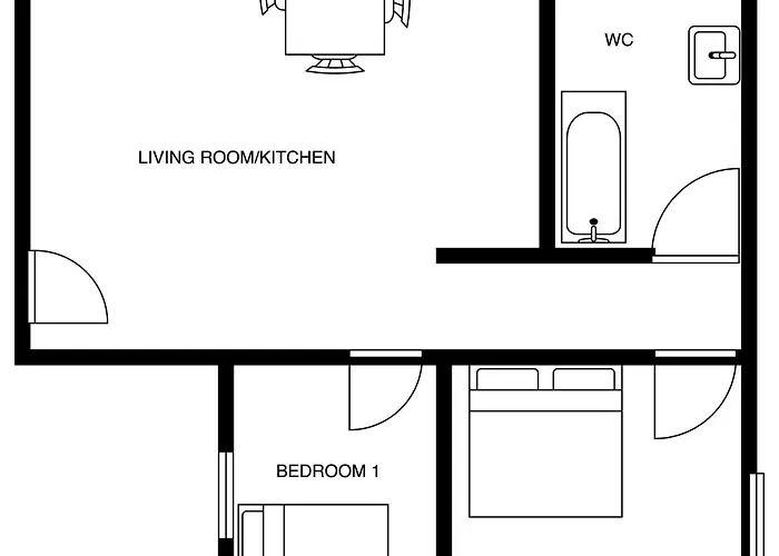 Apartment Dzirnavu Center Riga